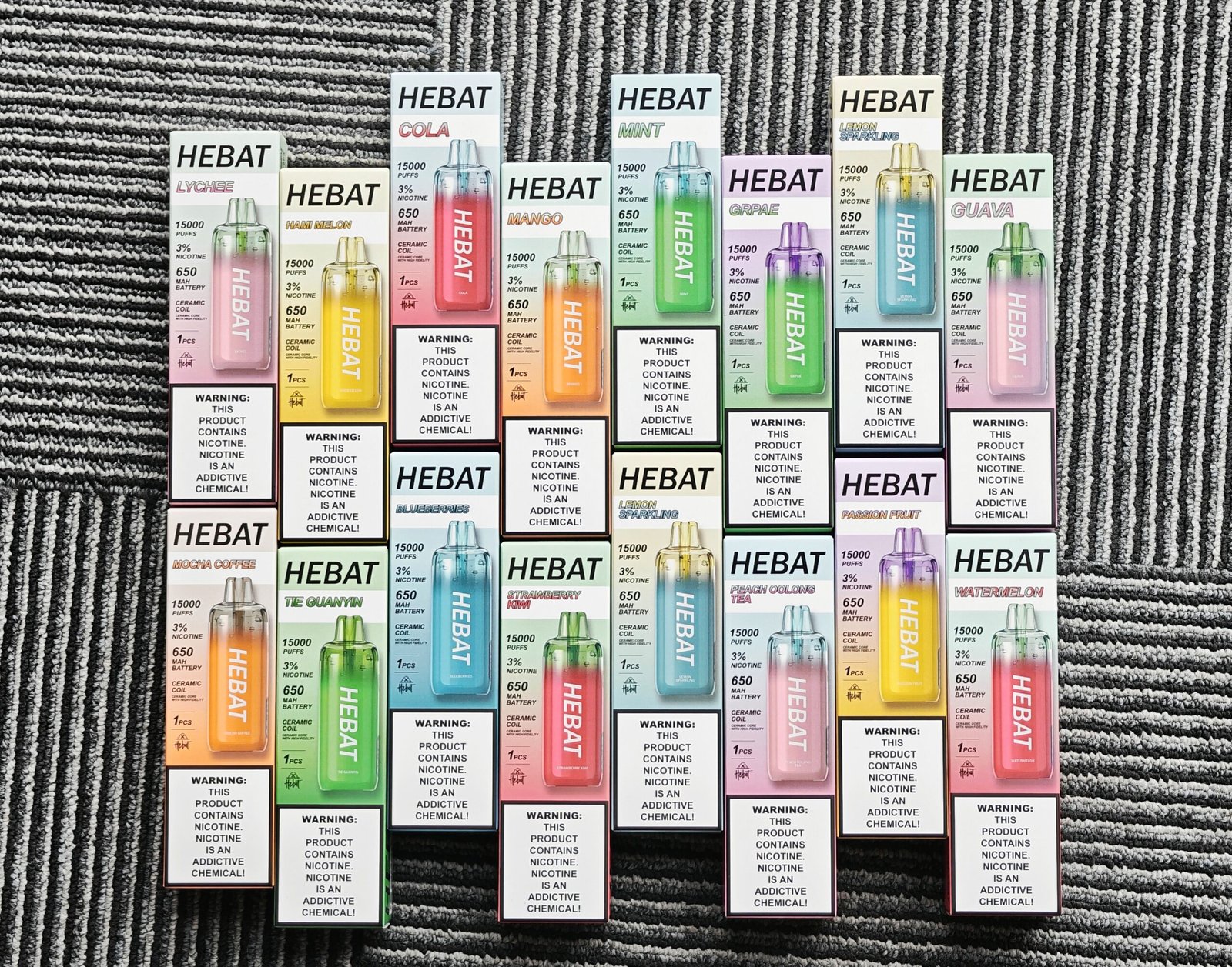 喜唄一次性15000口電子煙|長效便攜・口感穩定・時尚設計:圖片 4