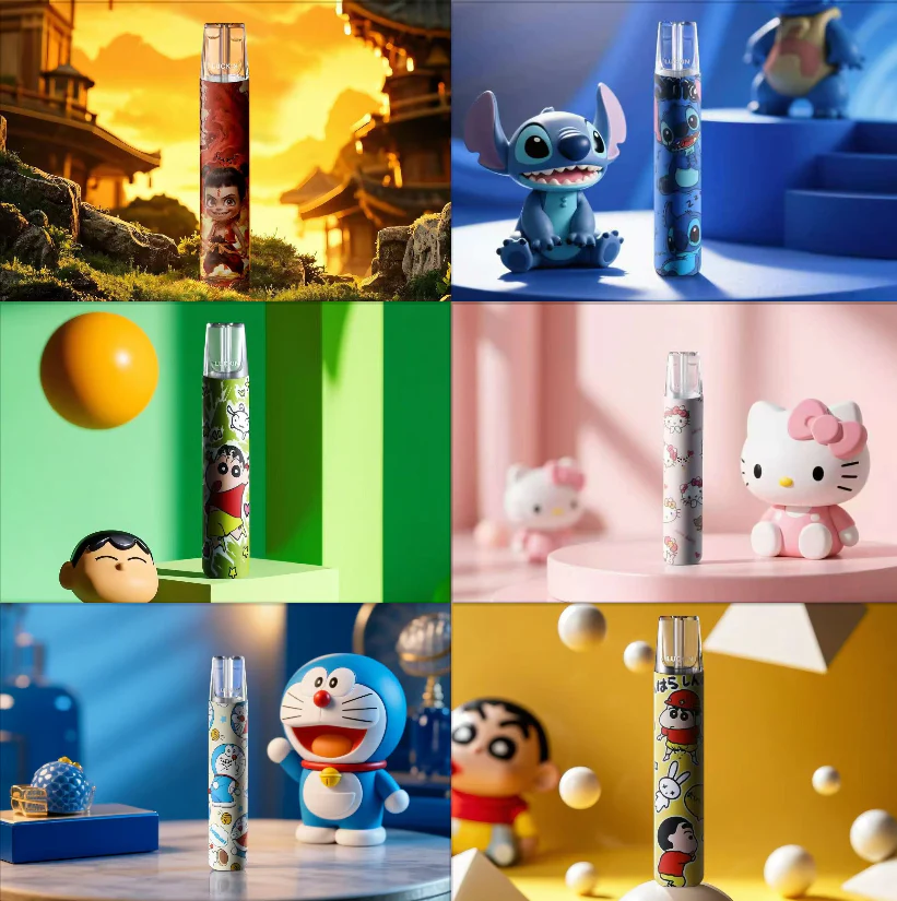 卡通電子煙主機 皮卡丘主機 幸運電子煙主機 卡通主機 台灣現貨:圖片 6