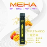 MehaXbar魅嗨小黑條7000口拋棄式電子煙|台灣現貨:圖片 4